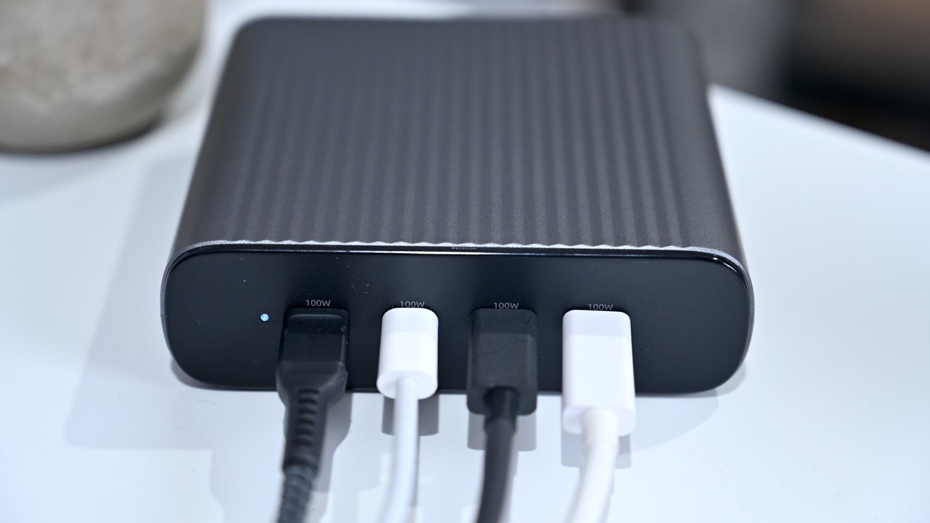 Hyper 245w Gan Desktop Charger Review All The Bells And Whistles Appleinsider