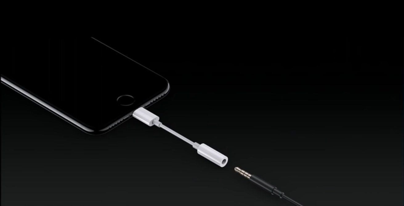 Each iPhone 7 shipped with a dongle adapter, which Apple still sells.