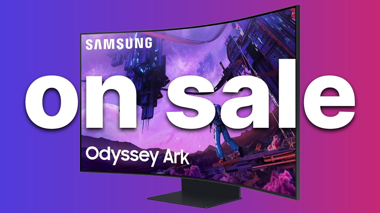 Save $100 on the new Samsung Odyssey Ark 55-inch gaming monitor