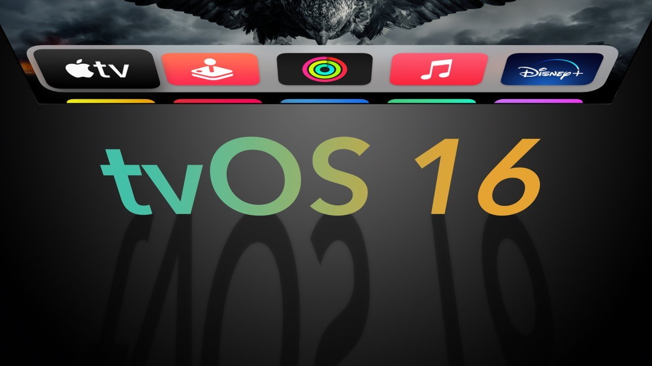 tvOS 16 header