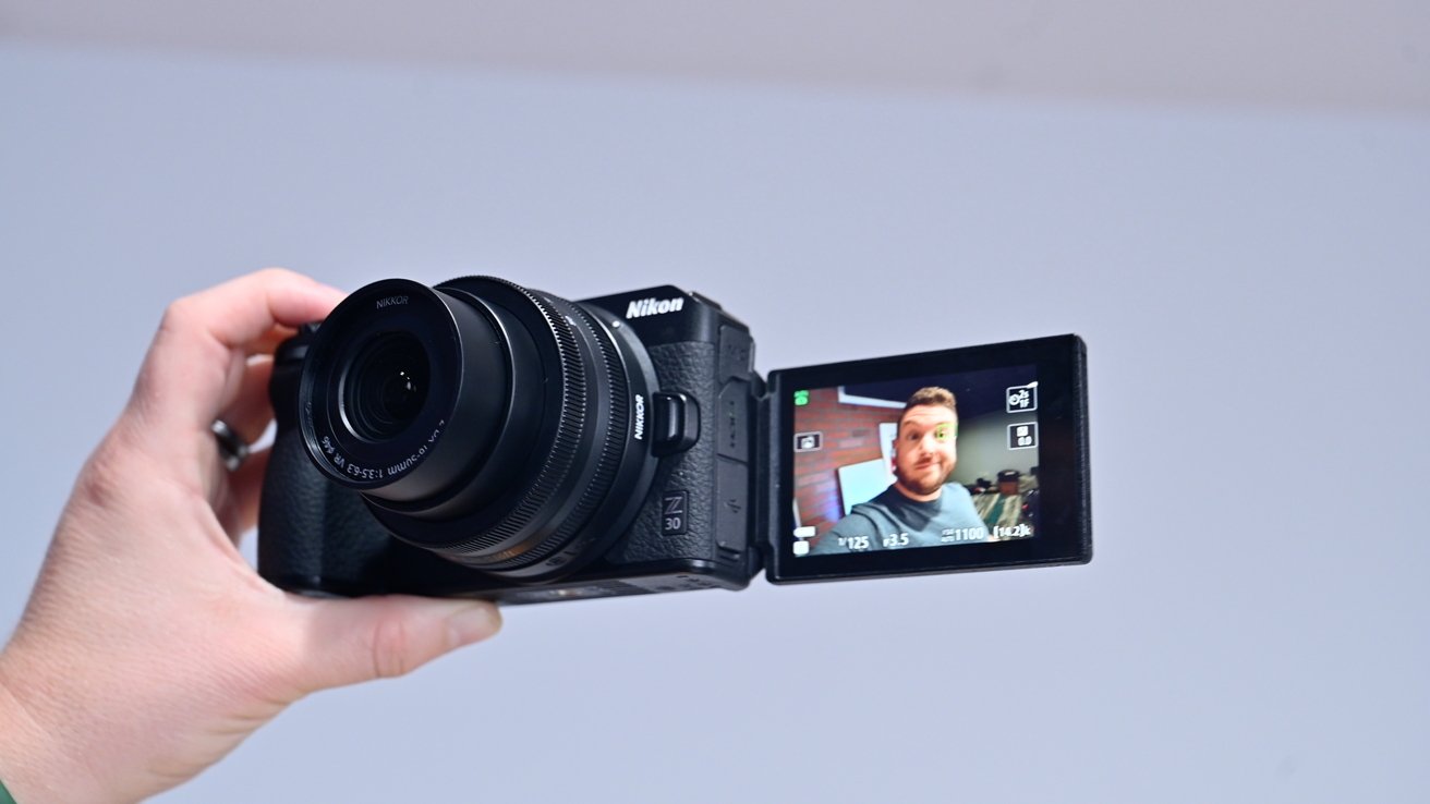 Shooting selfie video