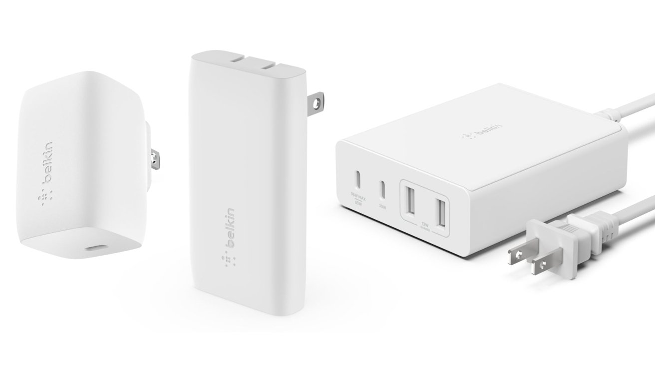 Belkin BoostCharge Pro chargers. 