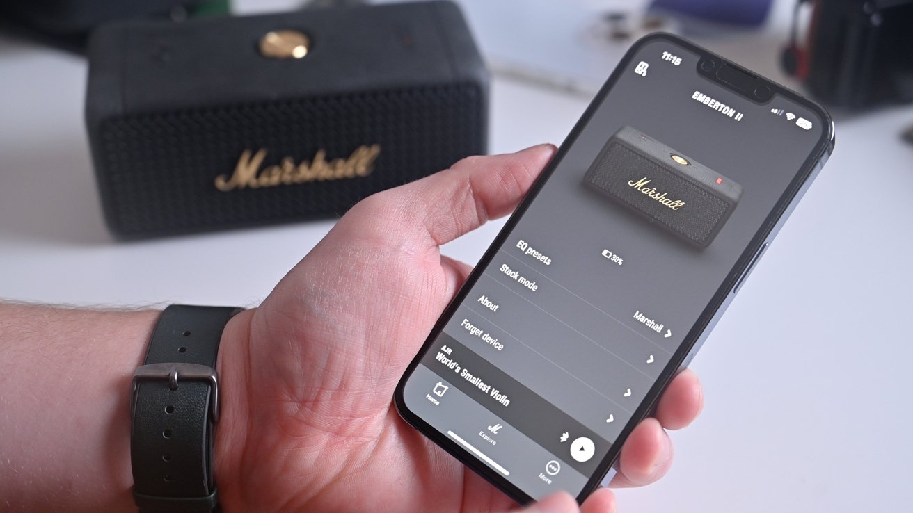 Marshall Connect app