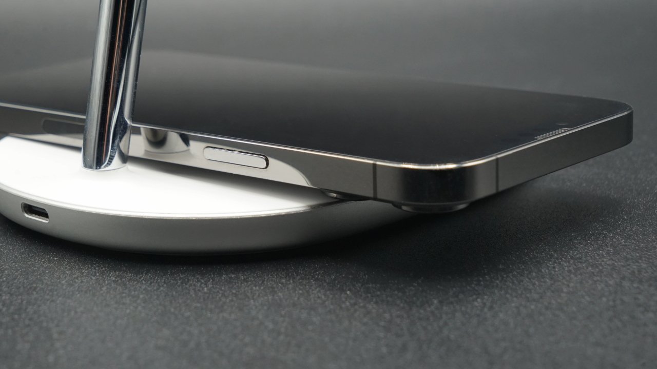The iPhone camera bump causes the entire device to sit at a skew