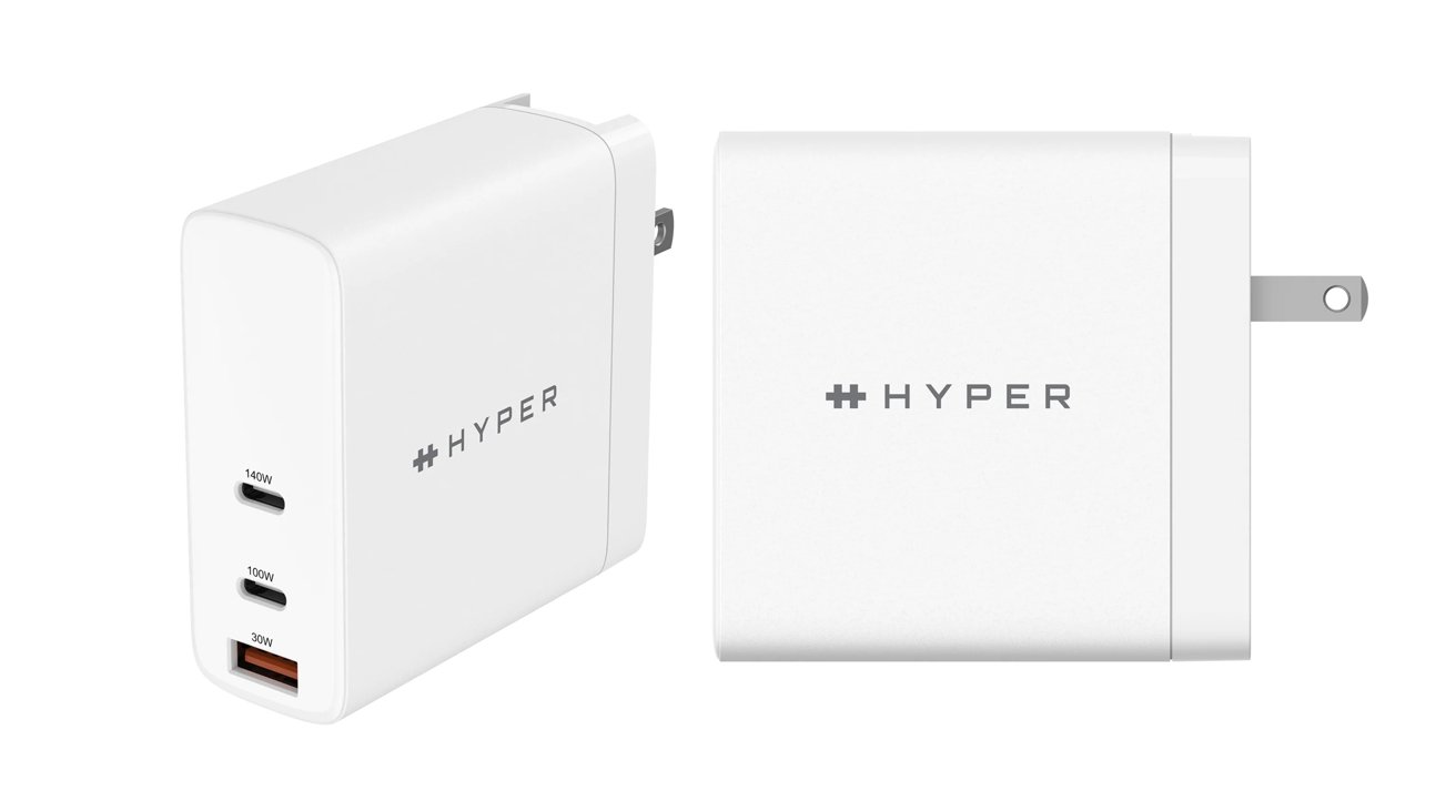 HyperJuice 140W PD 3.1 USB-C GaN Charger With Adapters –