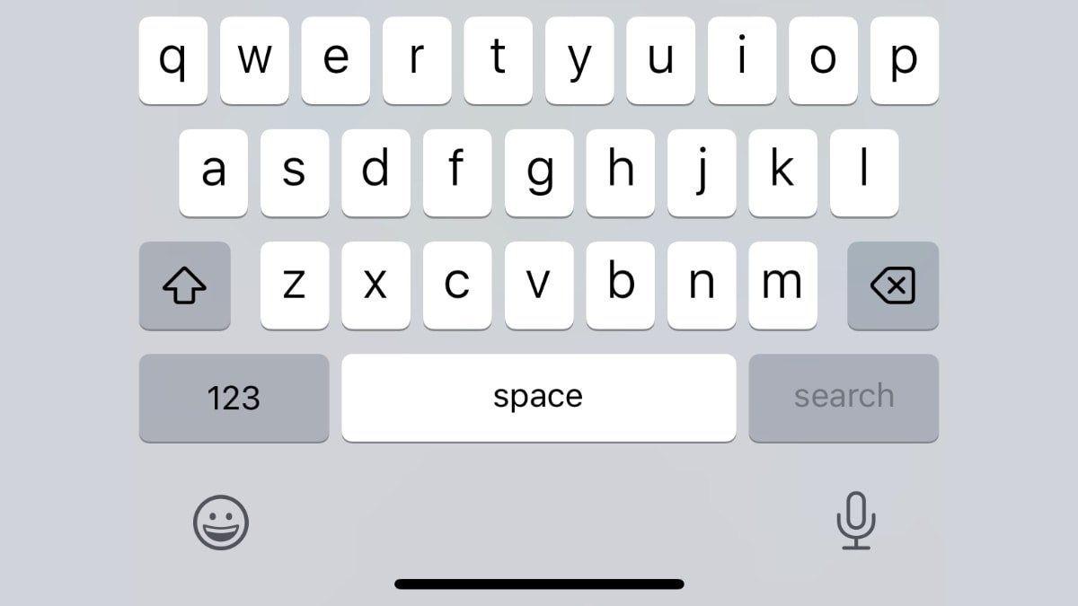 haptic keyboard ios