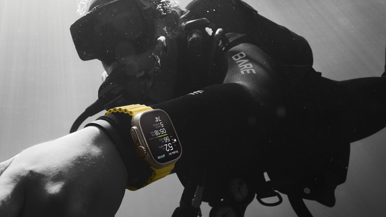 Scuba diving with store apple watch