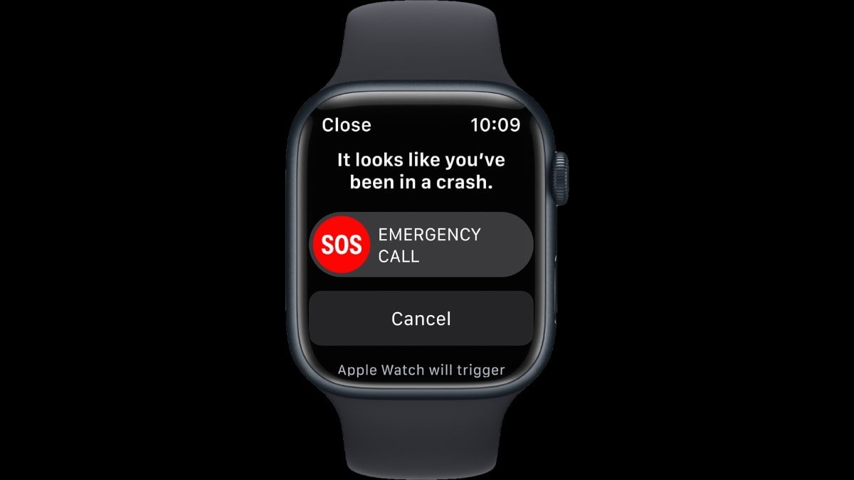 Crash Detection on Apple Watch SE 2022