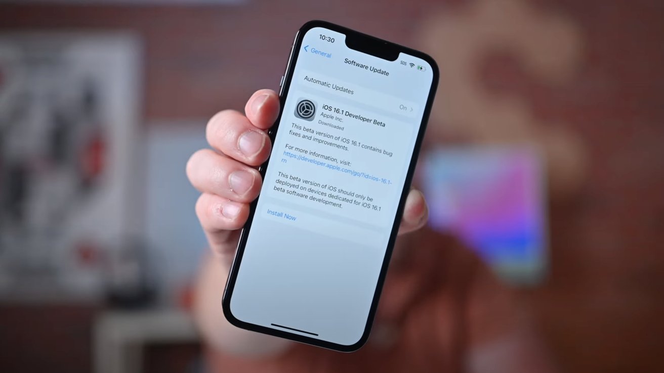 iOS 16.1 beta
