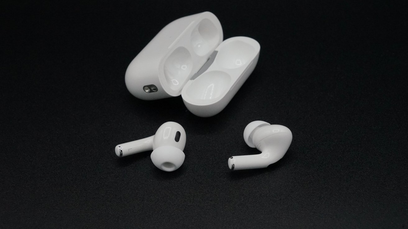 AirPods Pro 2 are in-ear earbuds with exchangeable silicone ear tips