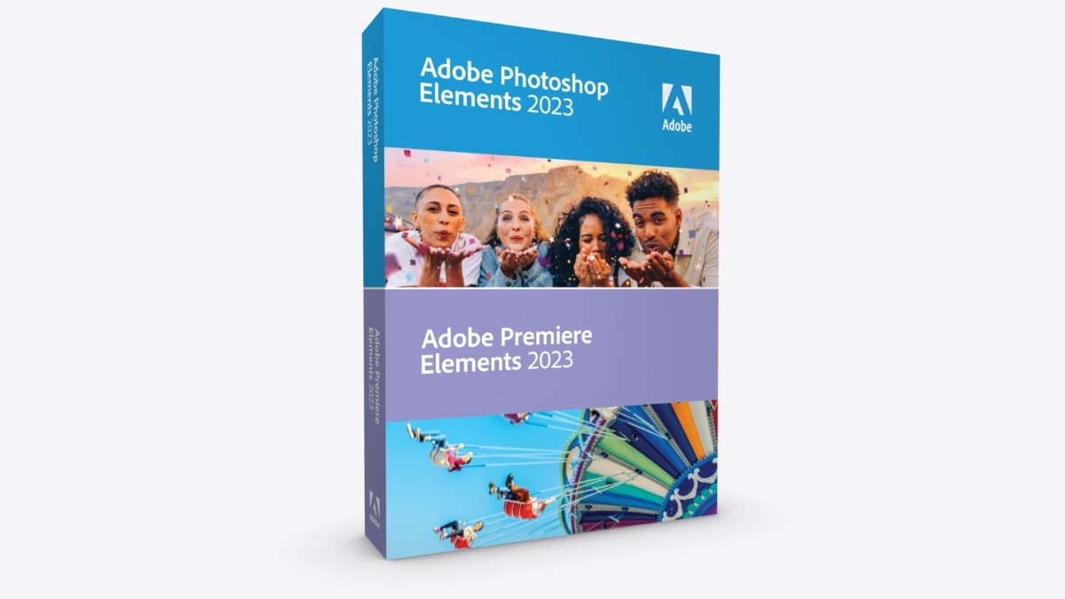 Adobe Elements 2023 for Photoshop & Premiere natively support