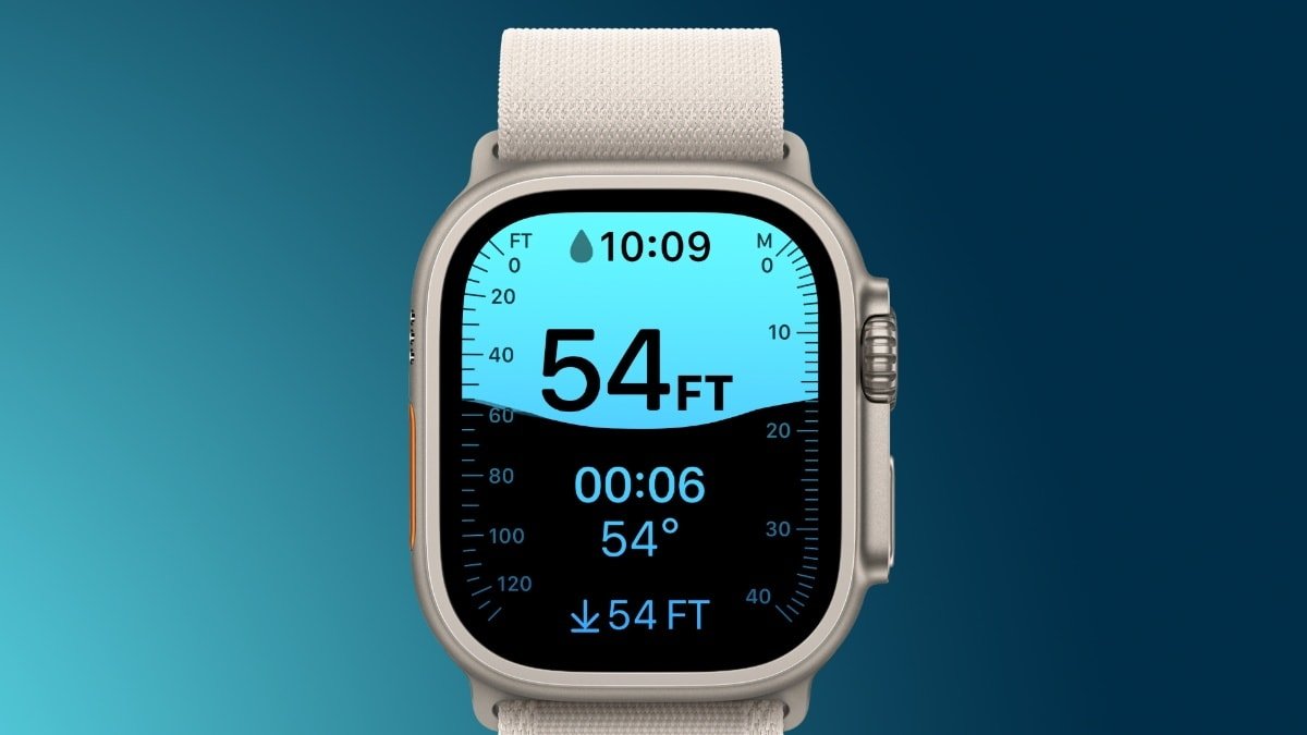 Inside the Depth app on Apple Watch Ultra