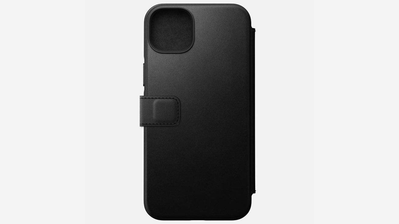 Cyrill iPhone 14 Pro Max Mag Case (2022) - Classic Charm, Premium Vegan Leather, Strap for Women - Black