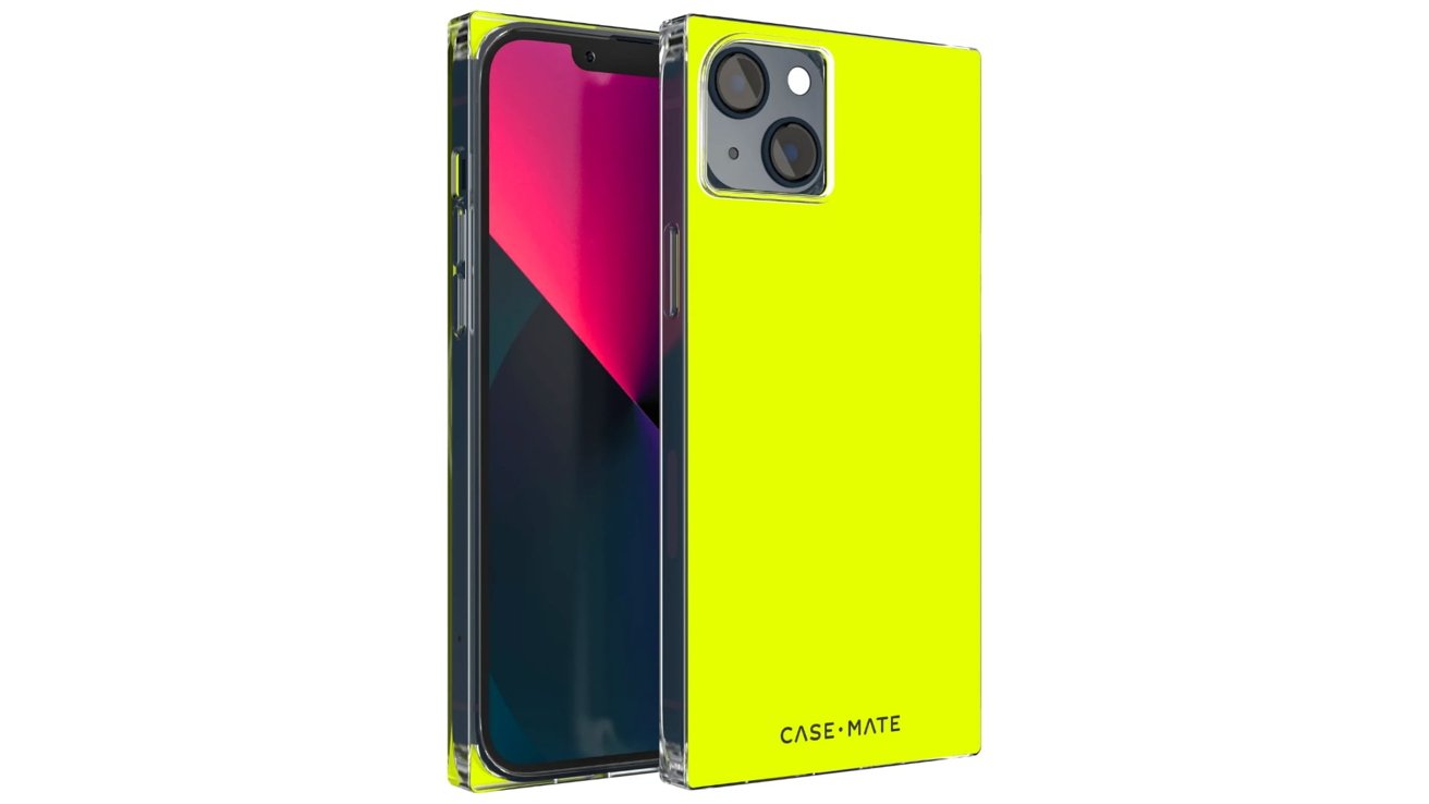 Case Mate Blox Neon Lemon case