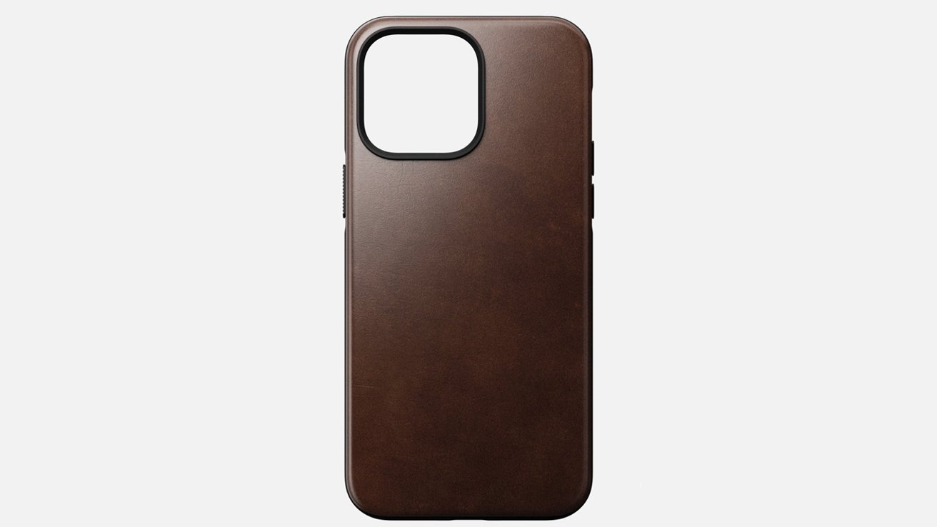 iPhone 13 Mini Case from BandWerk – Ostrich | Brown Gold