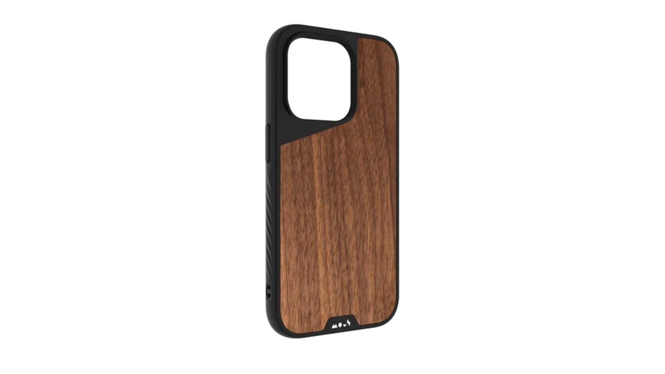 Mous Limitless 5.0 MagSafe Walnut iPhone case