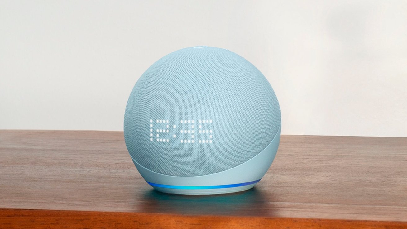 The new Echo Dot has an optional clock