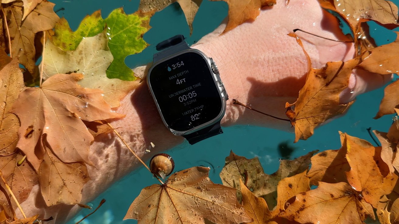 Diving with Apple Watch Ultra