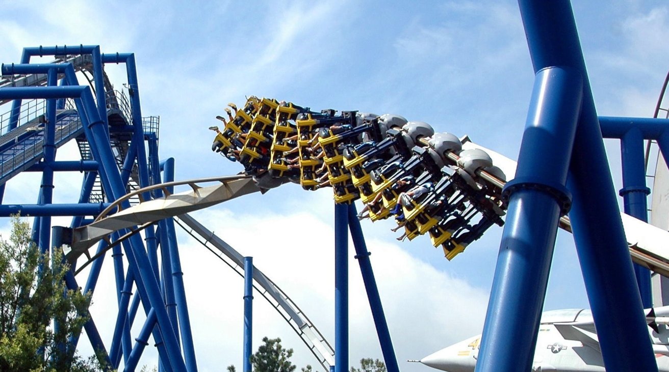 Rollercoaster repeatedly triggers iPhone 14 Crash Detection