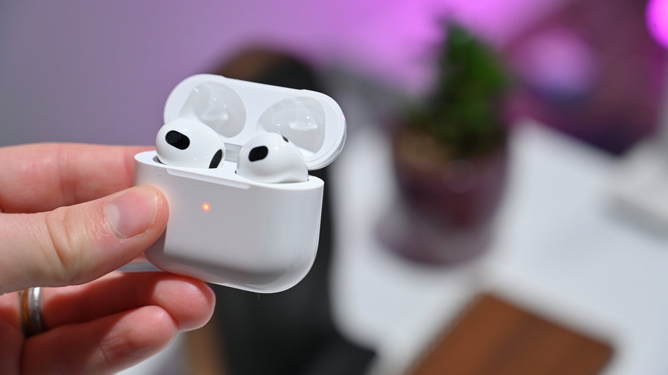 Apple's Third-Generation AirPods. 