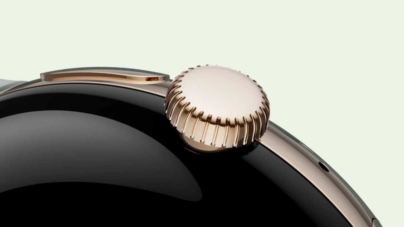 Apple and Google both rely on a crown to control their smartwatches. 