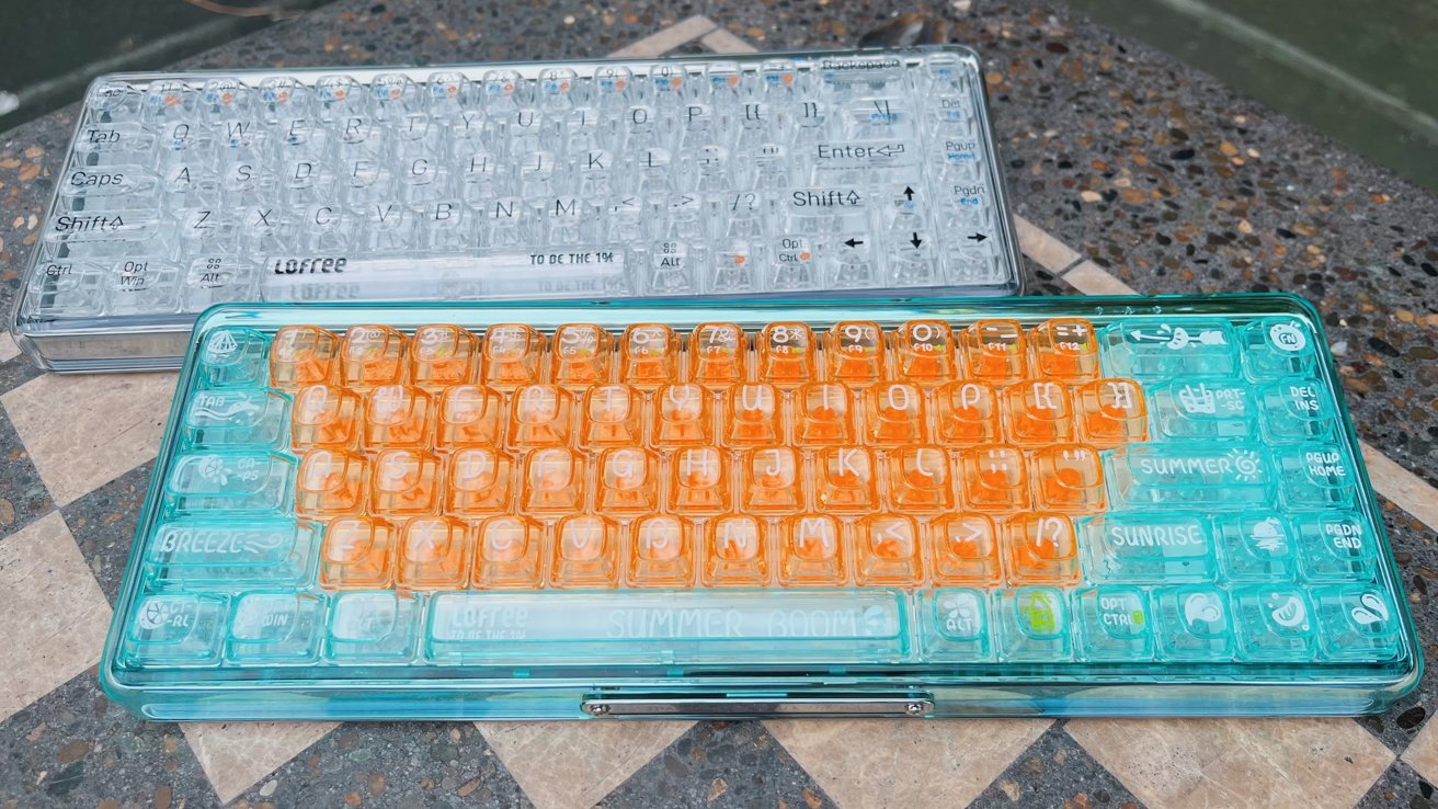 LOFREE 1% Transparent Mechanical Keyboard