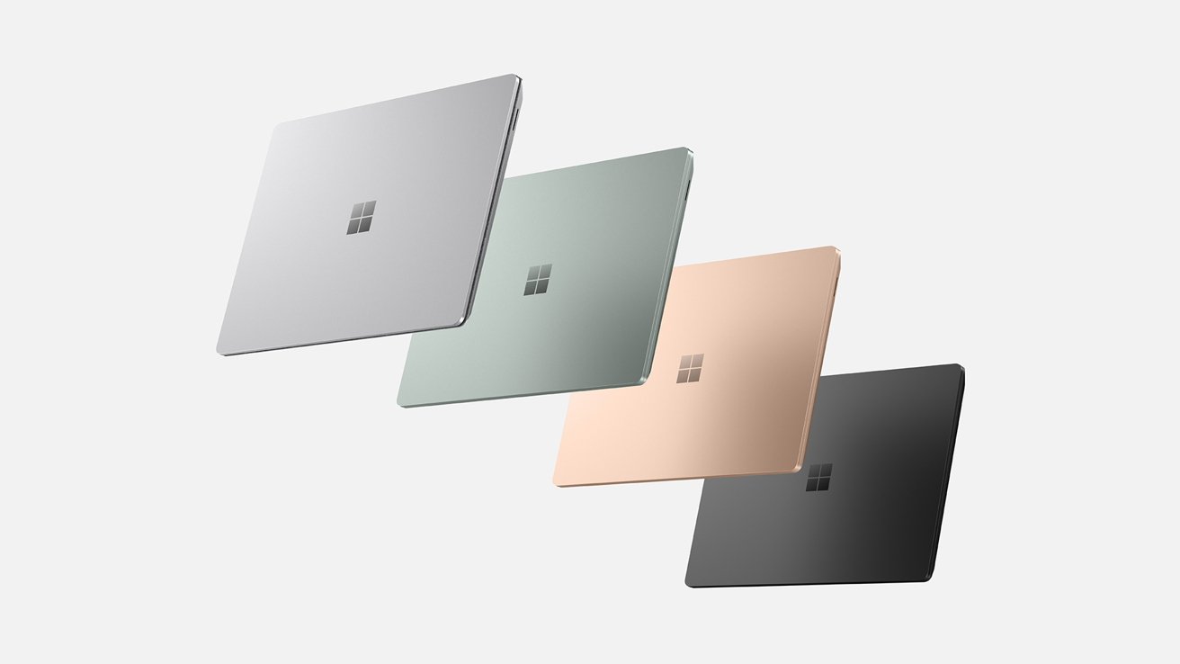 The color range of the Surface Laptop 5.