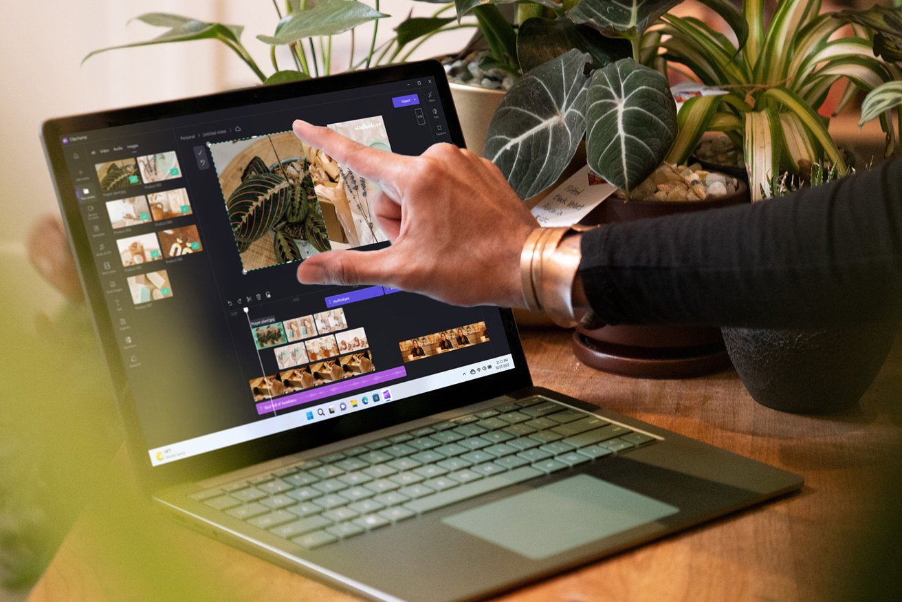 The Surface Laptop 5 has a multitouch-enabled display, which also works with a stylus. 