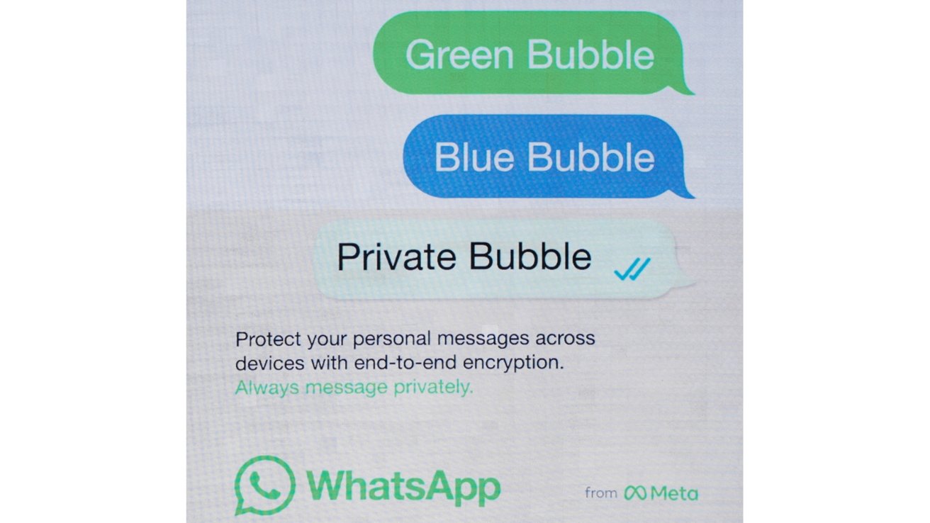 WhatsApp hopes to gain new customers using ads targeting iMessage users