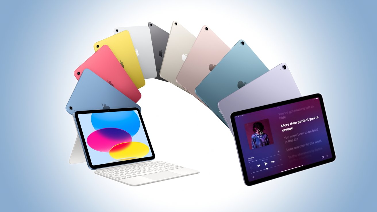 The iPad Air and 10.9-inch iPad share similar designs