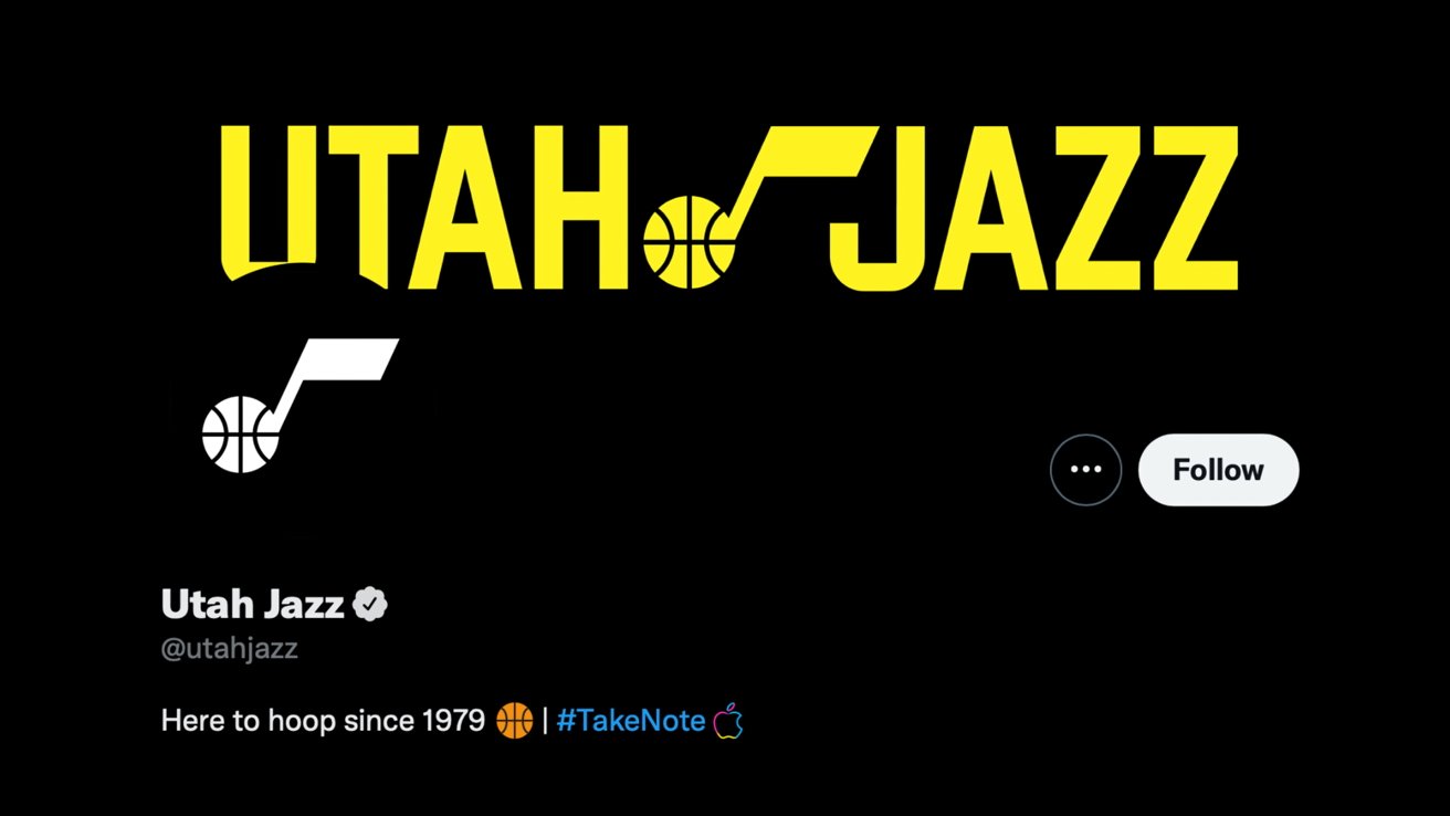 Apple stole #TakeNote from Utah Jazz basketball team
