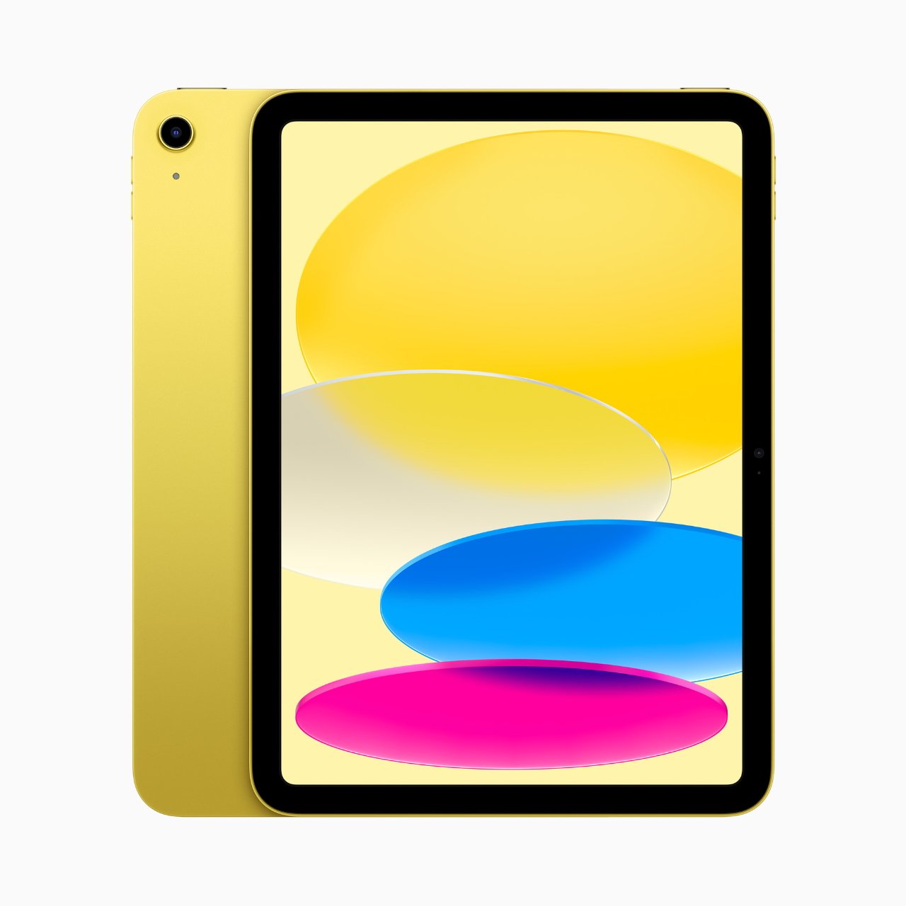The new iPad can be bought in yellow. It's very yellow.