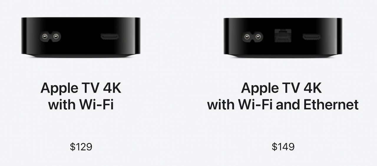 Spot the difference: the price is lower, but at the cost of losing the Ethernet port