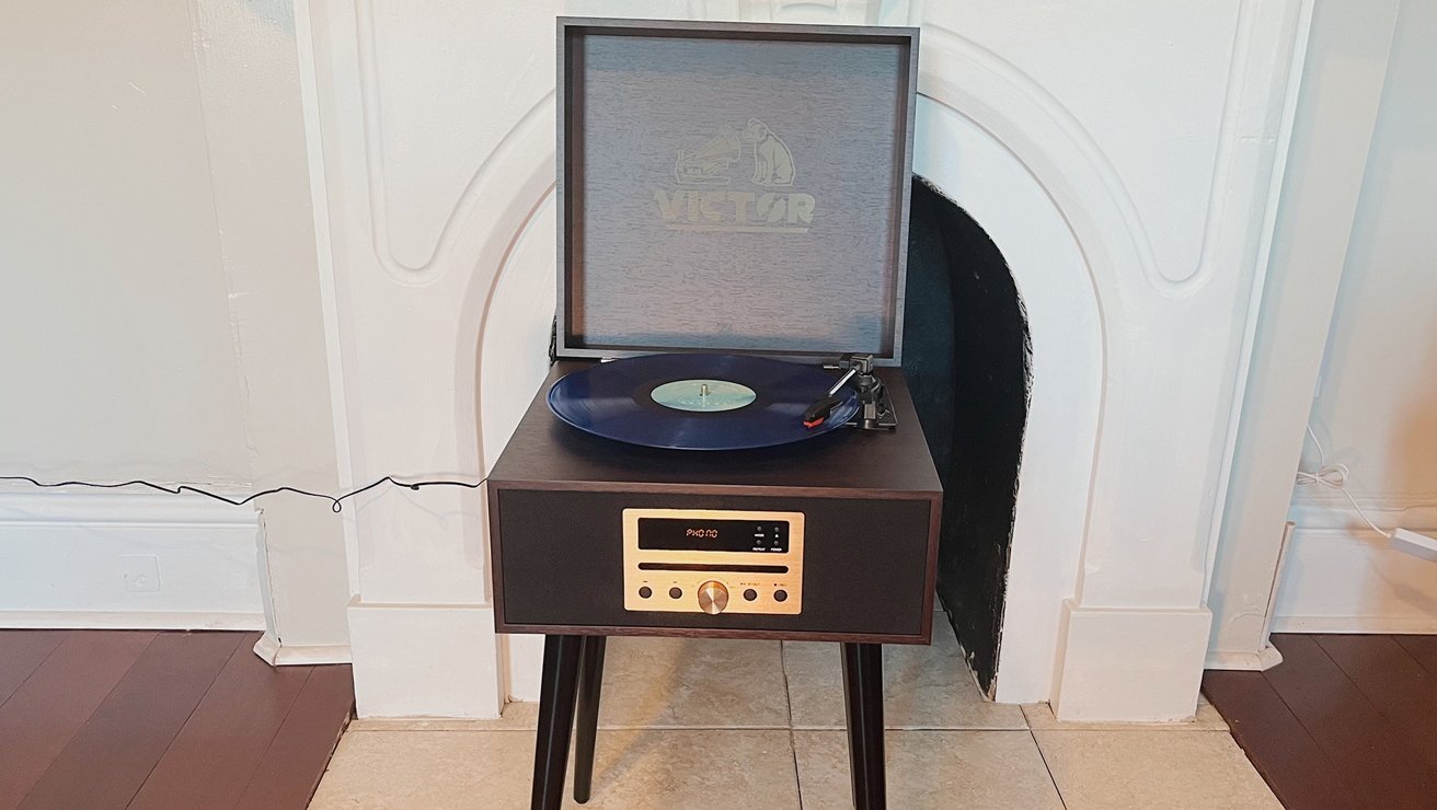 victor-newbury-music-center-review-an-attractive-well-designed-record-player-with-bonus-features-or-appleinsider