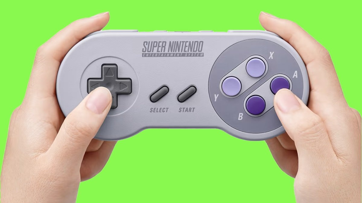 USB Super Nintendo Entertainment System Controller for Nintendo Switch