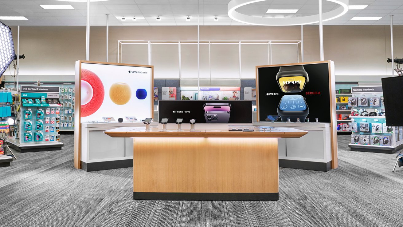 Apple shop-in-shop kiosks at Target