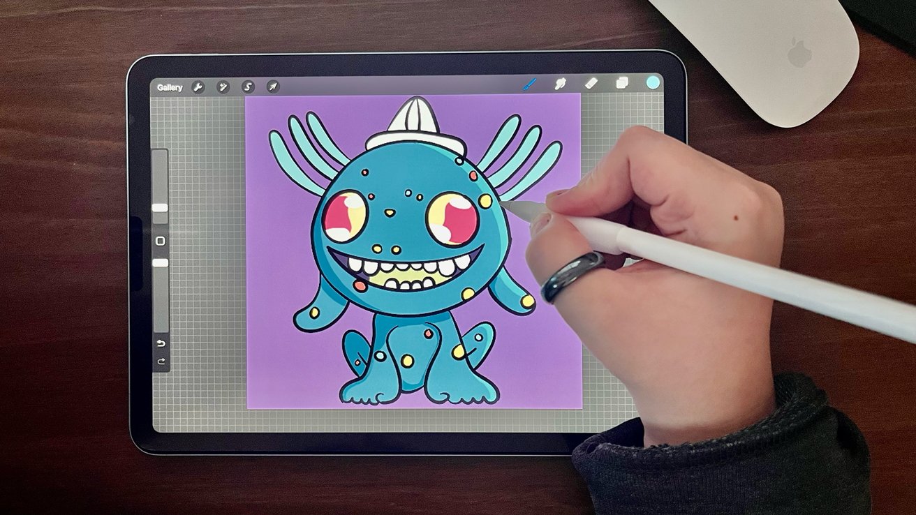 Drawing on the iPad Mini 2021 Review 