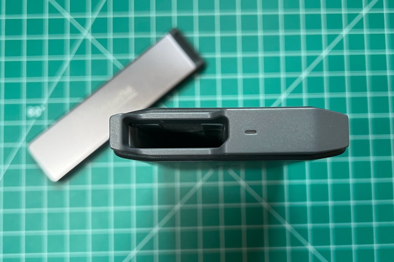 The slot of the Pro-Blade Transport where you place the SSD Mags
