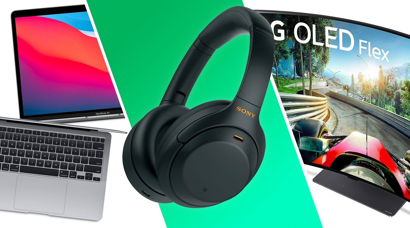 Day by day offers Nov. 6: 20% off M1 MacBook Air, $122 off Sony ANC headphones, $503 off 42-inch LG Flex bendable monitor, extra