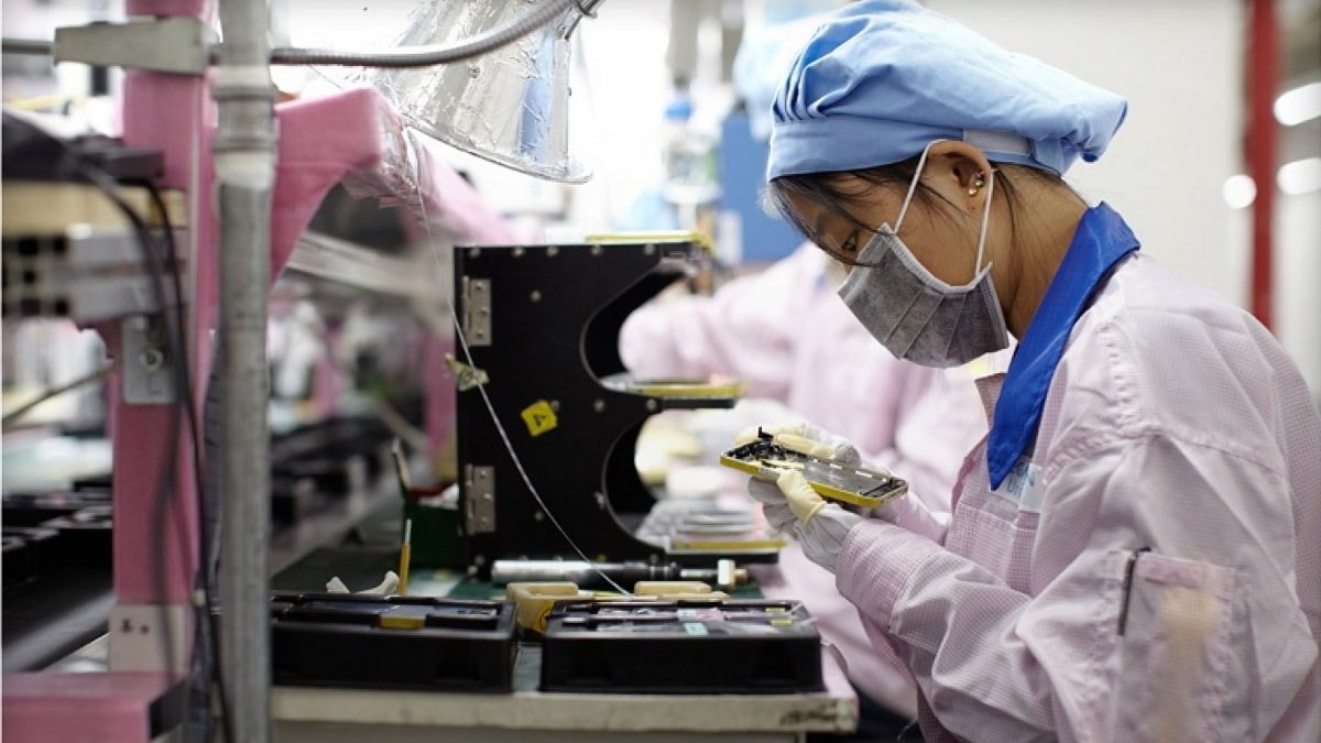 Foxconn worker