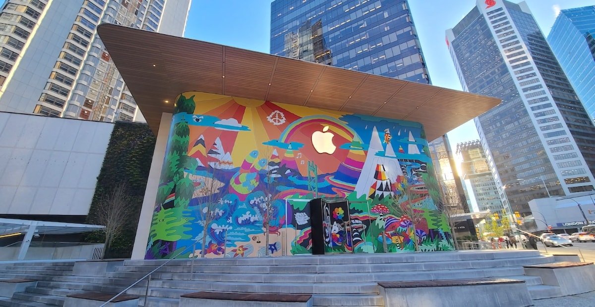 The front of the Apple Pacific Centre store. Credit: Kenneth Chan/Daily Hive