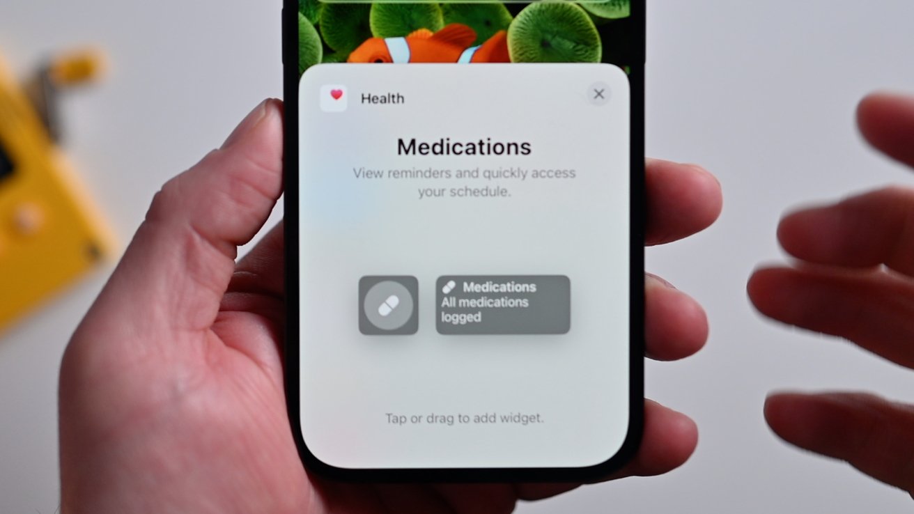 New Medications widget