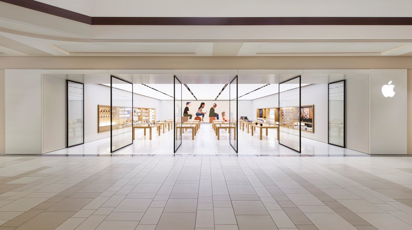 The Apple Store in Orland Park, Ill.