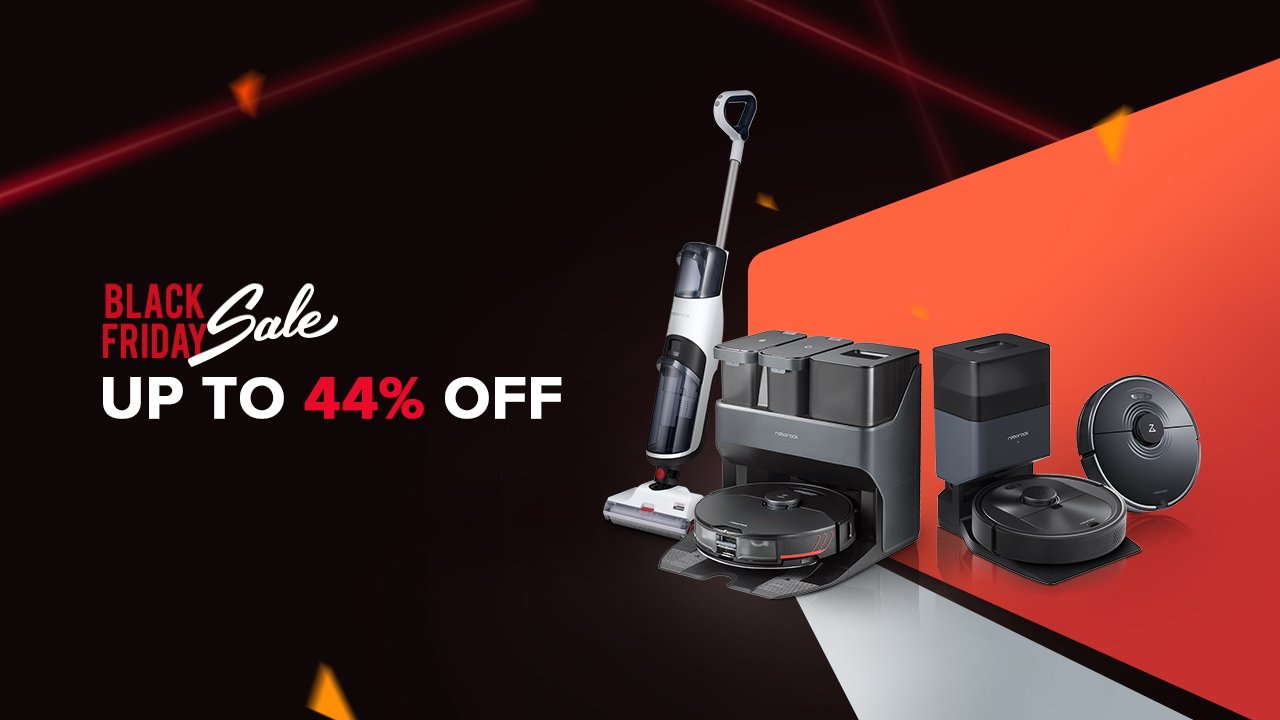 Roborock's Black Friday Sale Cuts Up To 45% Off Q Revo And S7 Max Ultra  Robot Vacuums