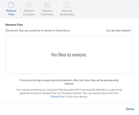 Find out how to use iCloud.com to revive lately deleted information, bookmarks, calendars, or contacts