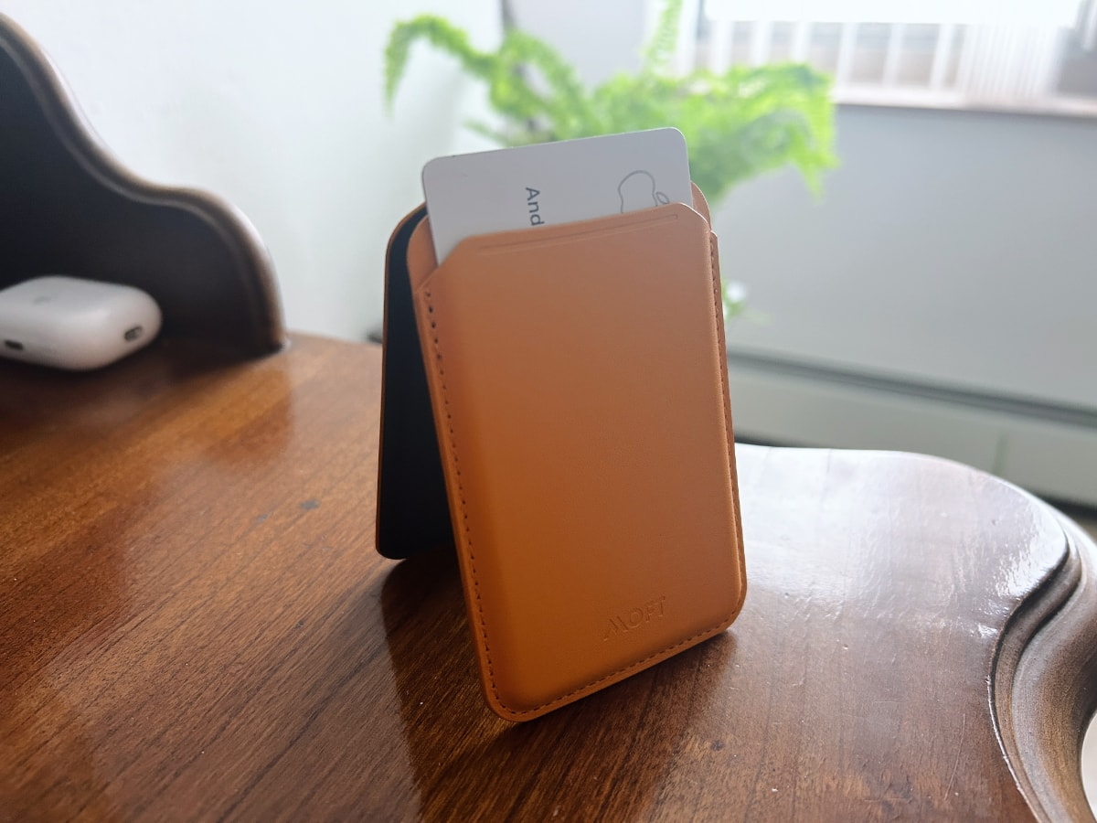 The Flash wallet and stand is decent for both functions