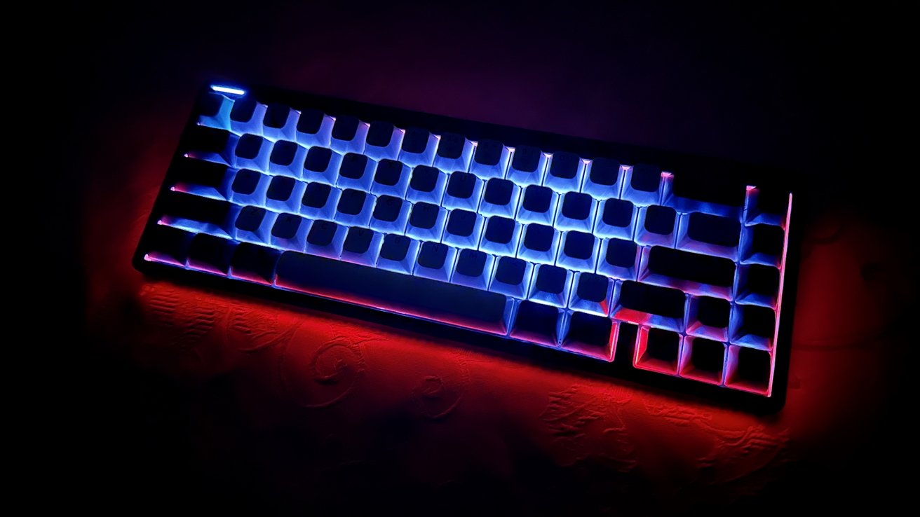 Luces en el teclado