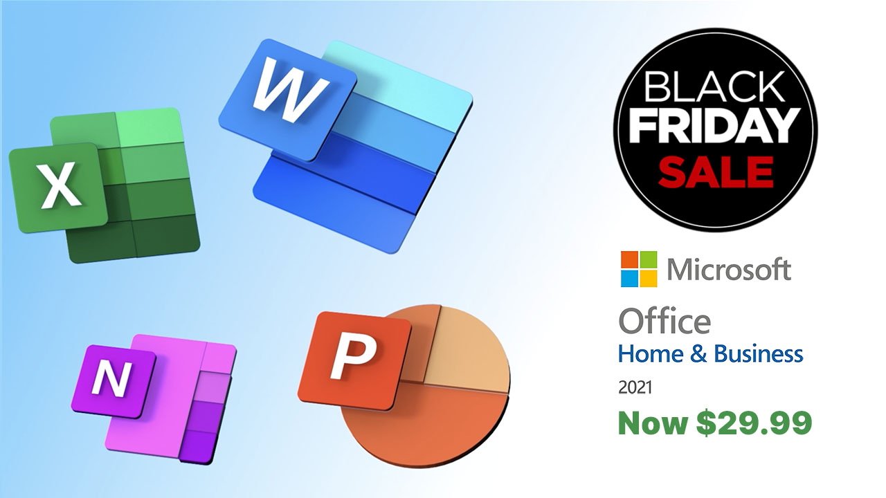Black Friday deal: Microsoft Workplace for Mac Dwelling & Enterprise 2021 lifetime license simply $29.99