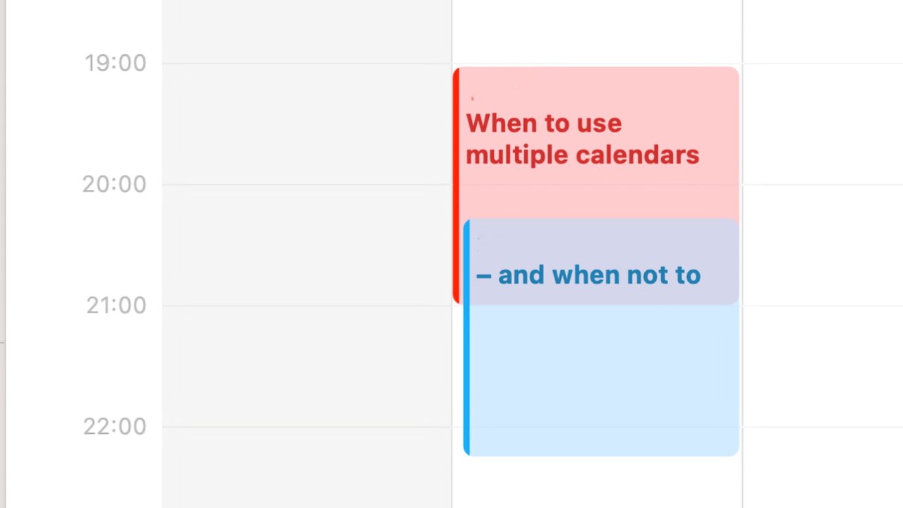 How and when to make use of a number of calendars in iOS 16 & macOS Ventura