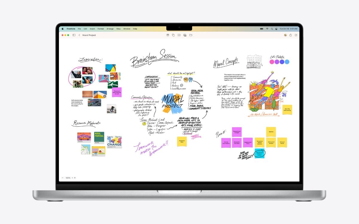 Freeform je prázdné plátno pro tvorbu a spolupráci